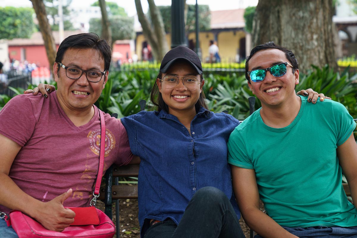 Group of Guatemalan church members.